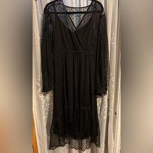 Elegant Black Women's Dress